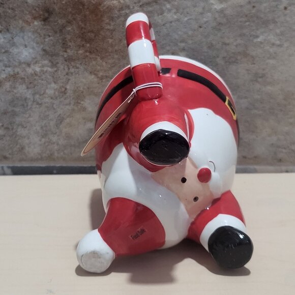 Tii Collections Upside Down Santa Claus Ceramic Mug Hand Stand Christmas Coffee - Picture 14 of 16